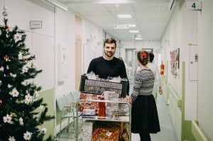 Předávání dárečků v Moravském Berouně 2018