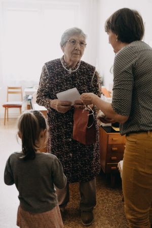 Předávání dárečků v Bohuslavicích 2019